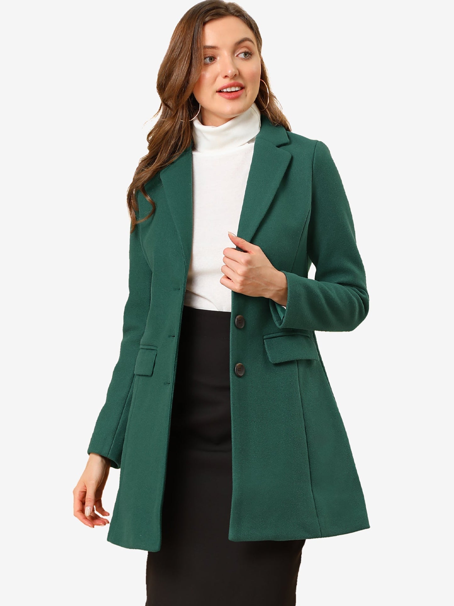 CARYS | Wool Collared Coat