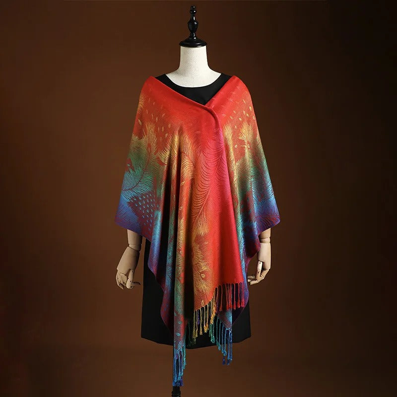 SELENE | Wool-Cashmere Wrap