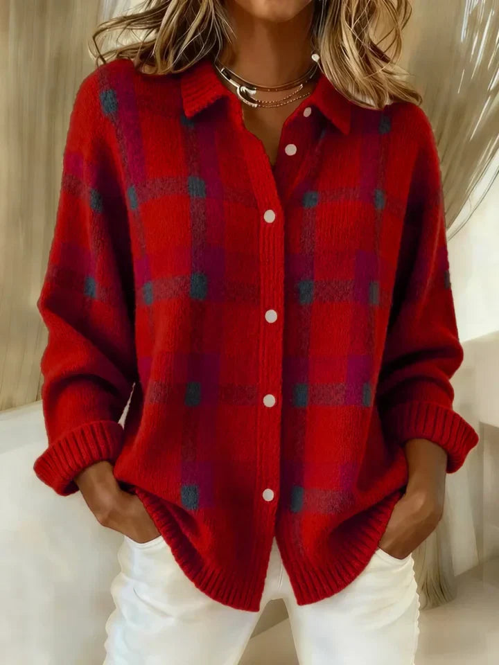 ORION | Vintage Ease Button-Front Sweater