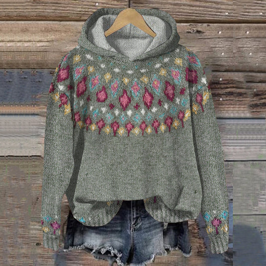 LIRA | Alpine-Knit Hoodie