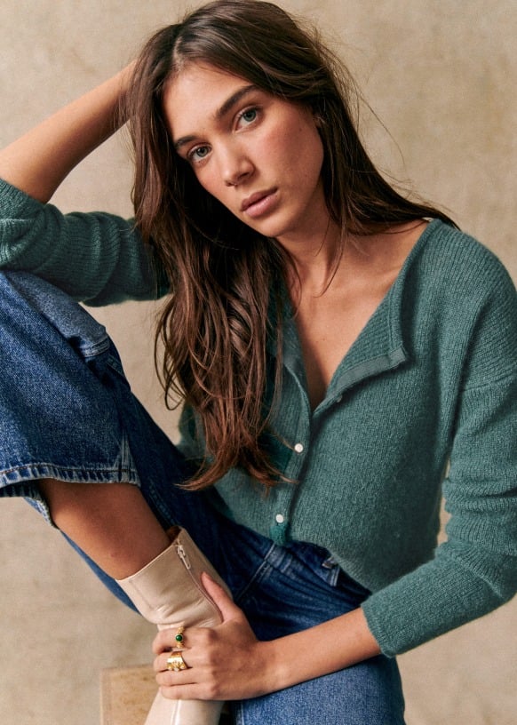 MAVEN | Cuffed-Knit Wrap