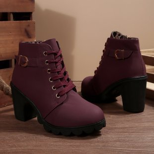 ZENYA | Buckled Heeled Boot