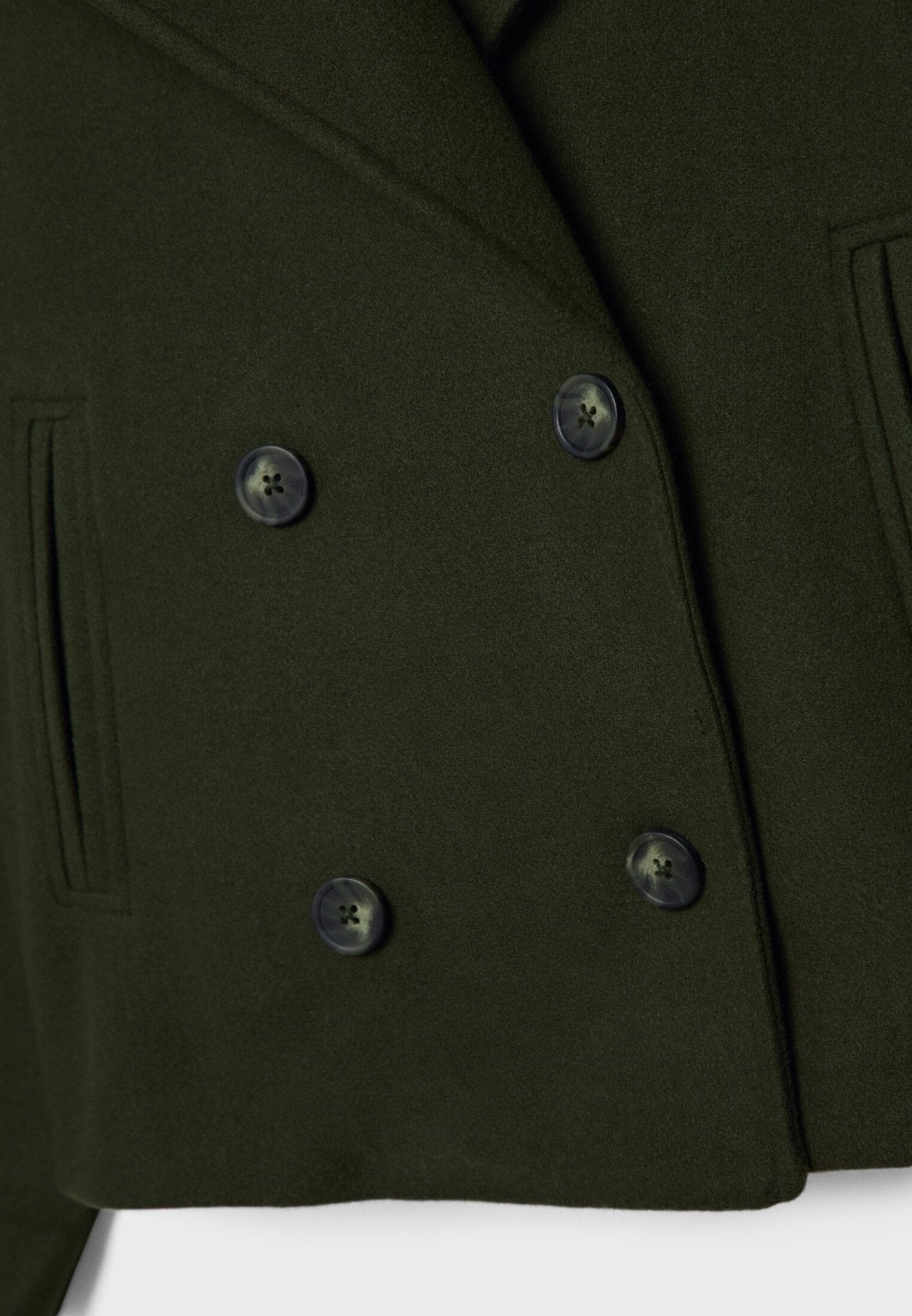 RIVEN | Short Double-Breasted Coat