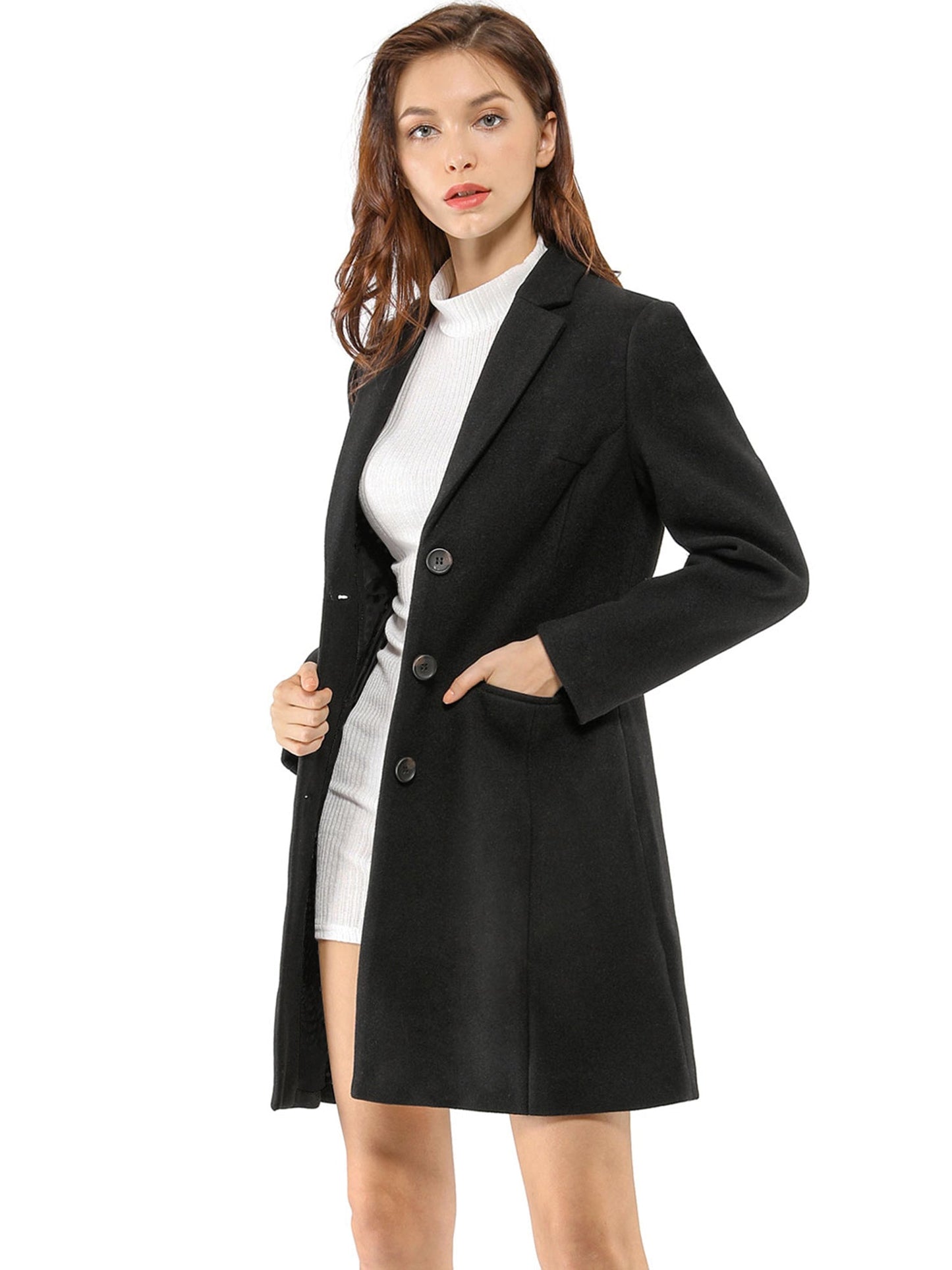 CARYS | Wool Collared Coat