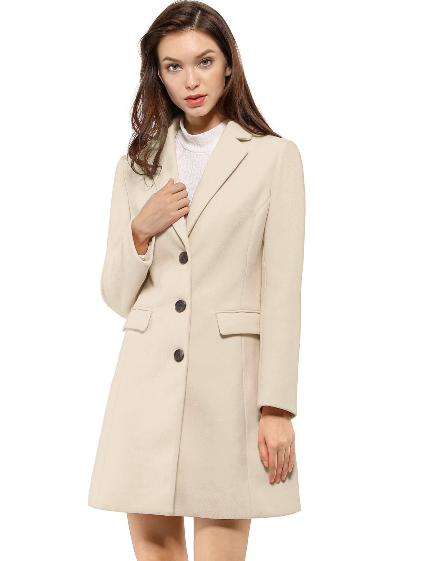 CARYS | Wool Collared Coat
