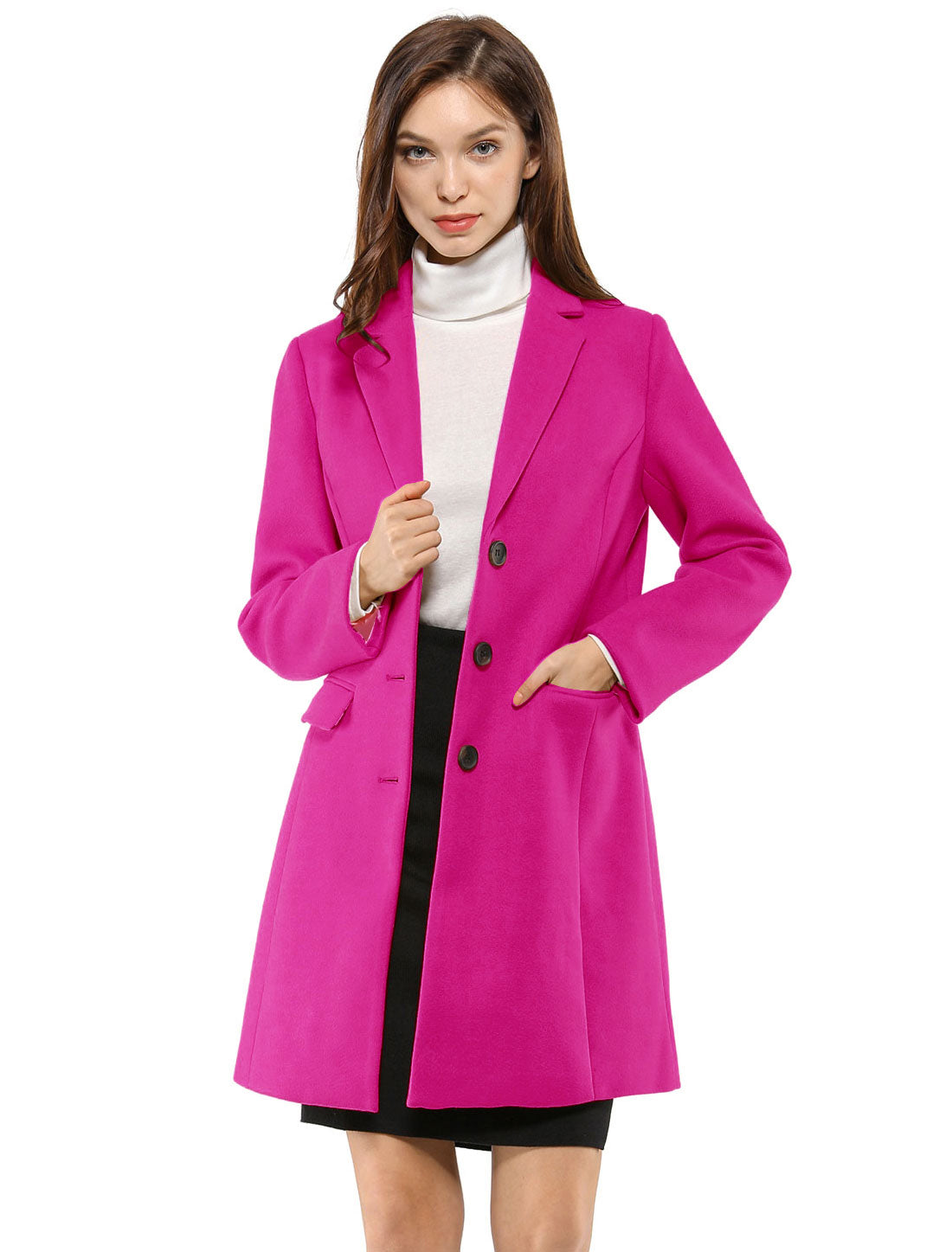 CARYS | Wool Collared Coat