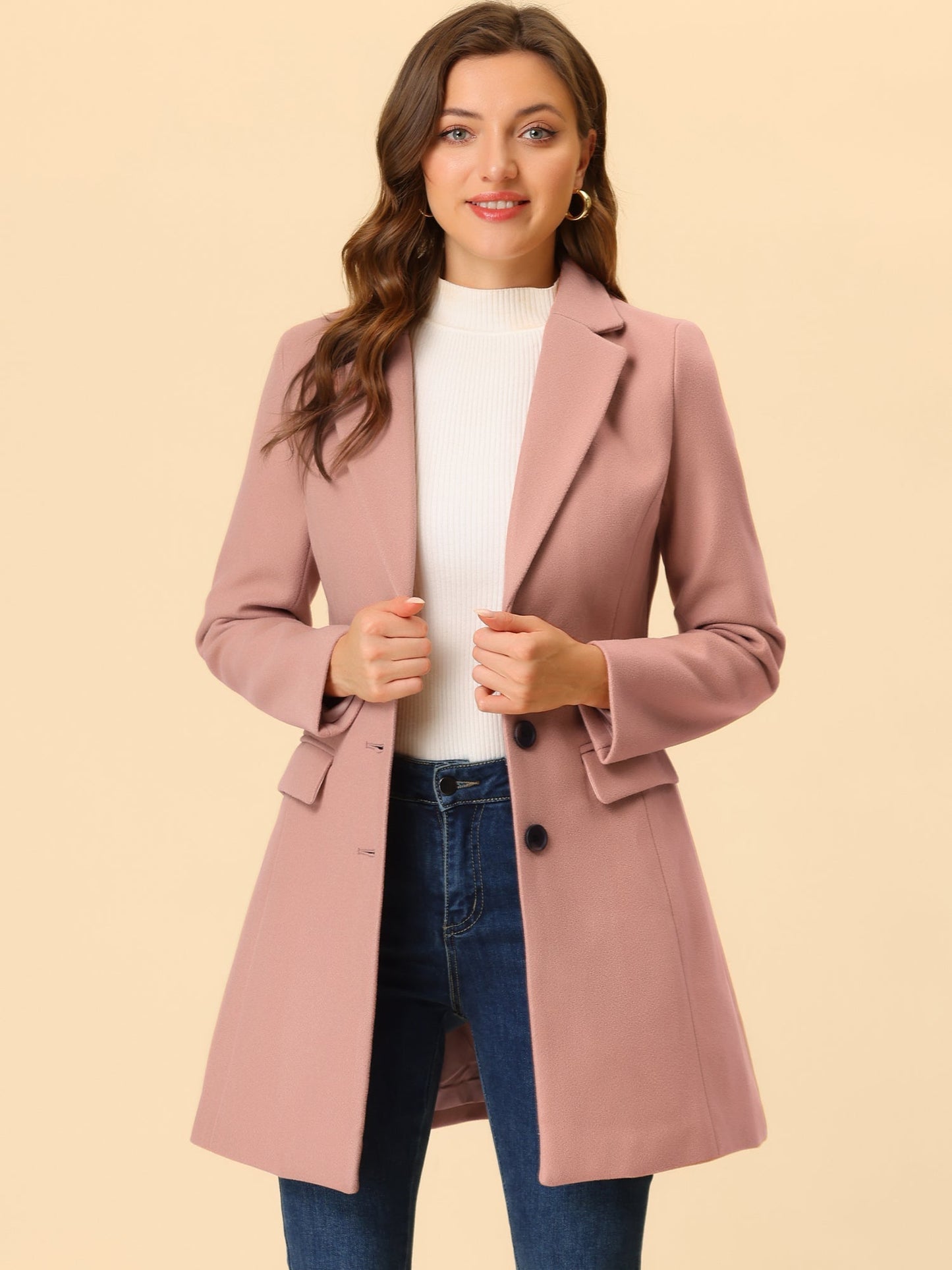 CARYS | Wool Collared Coat
