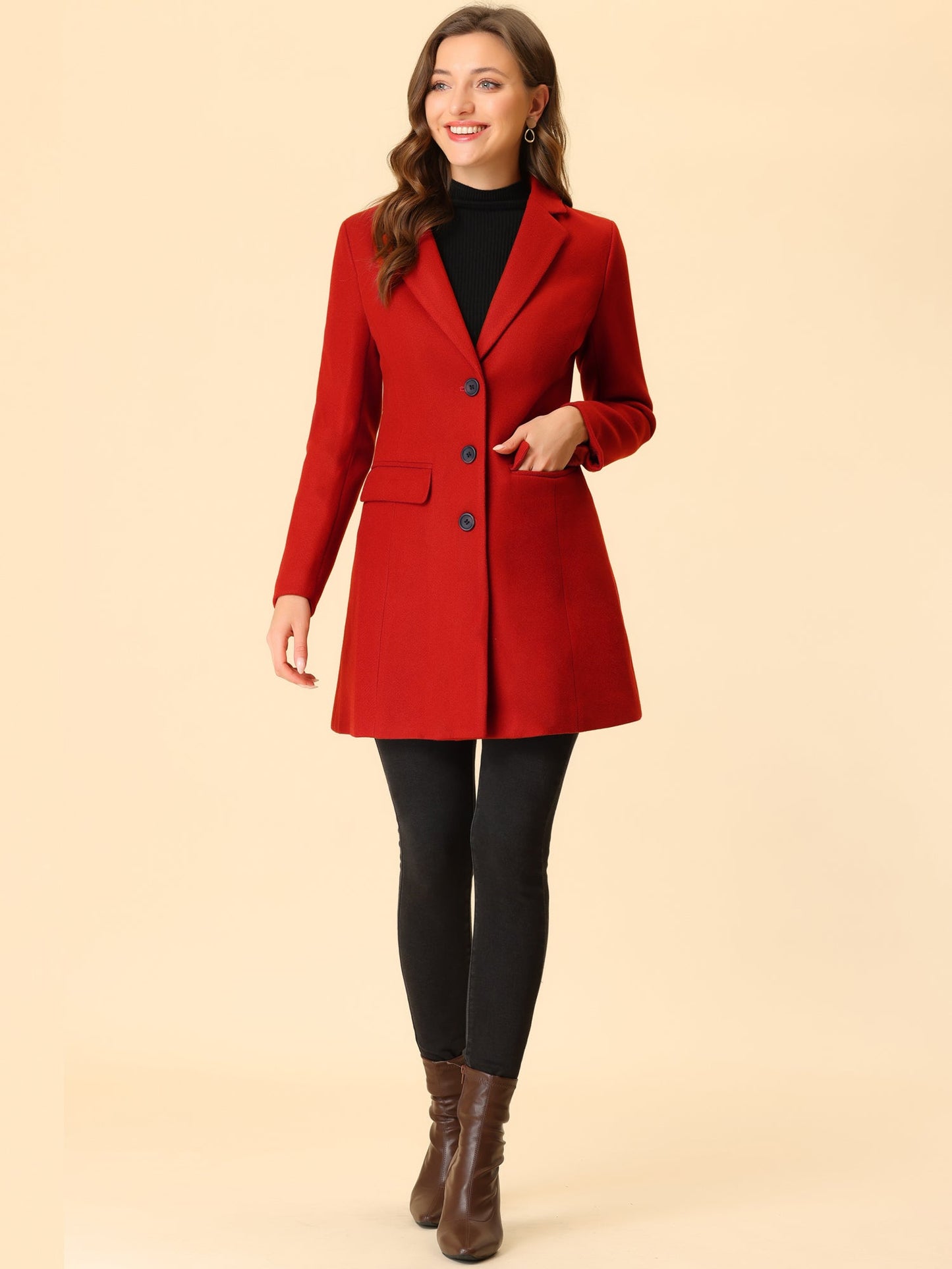 CARYS | Wool Collared Coat