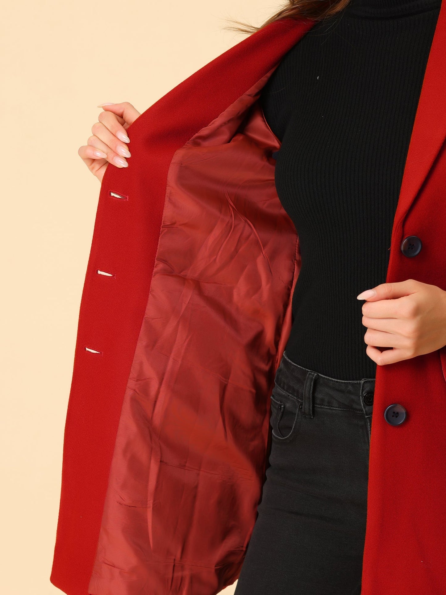 CARYS | Wool Collared Coat
