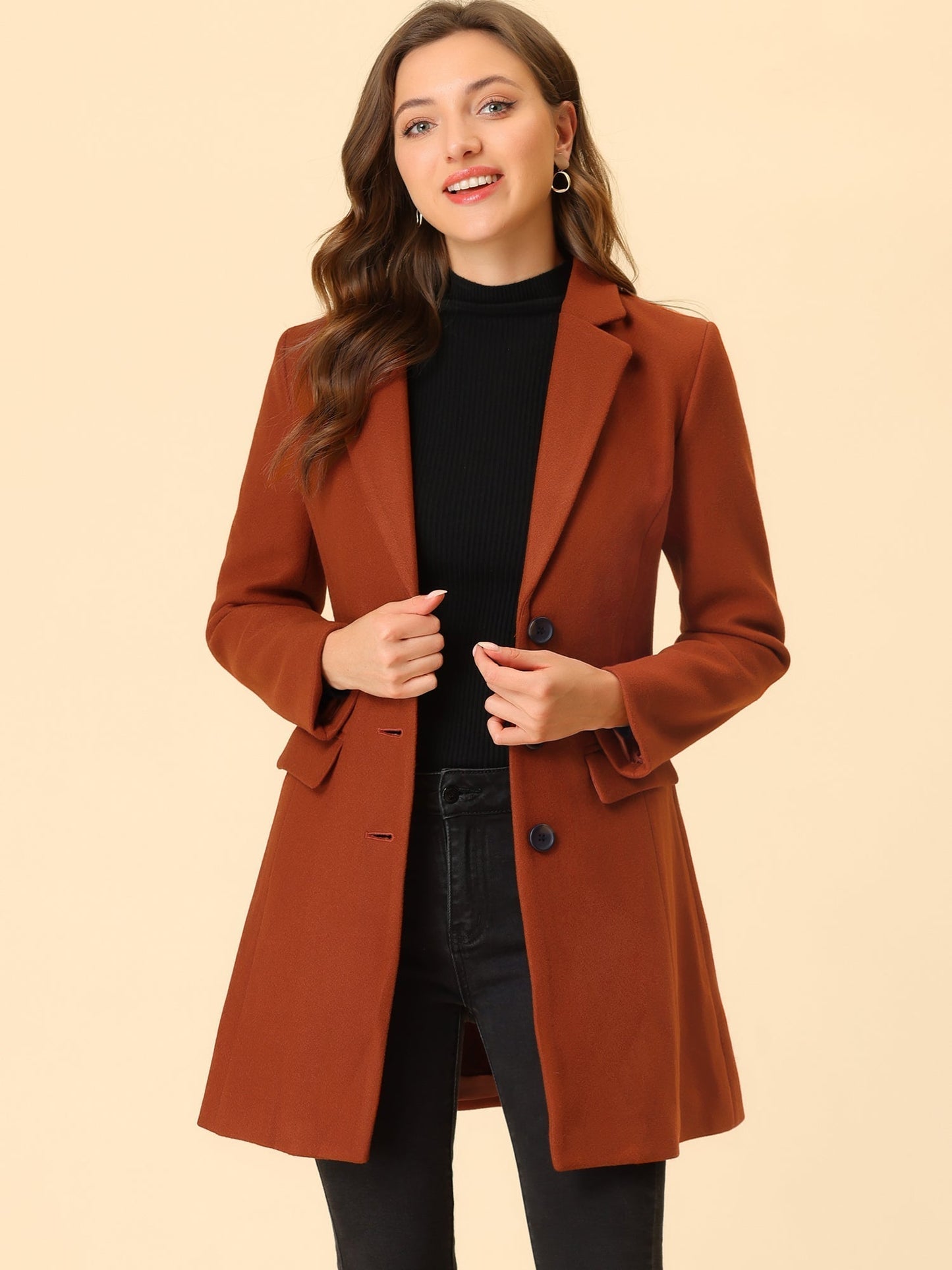 CARYS | Wool Collared Coat