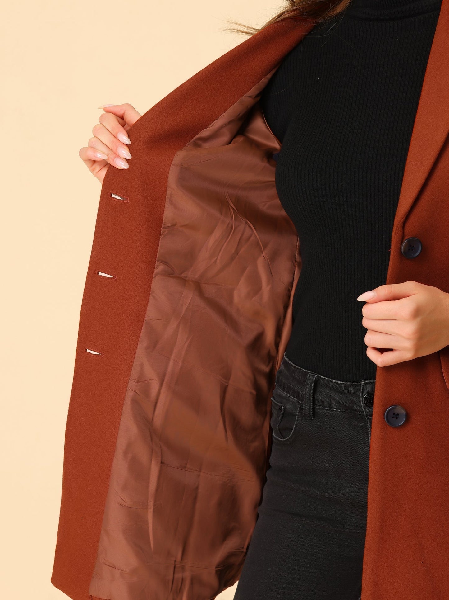 CARYS | Wool Collared Coat